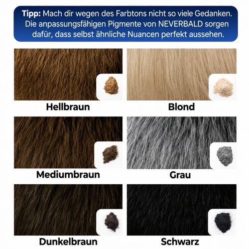 NEVERBALD Haar-Kaschierpuder